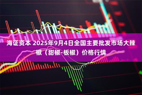 海证资本 2025年9月4日全国主要批发市场大辣椒（甜椒-板椒）价格行情